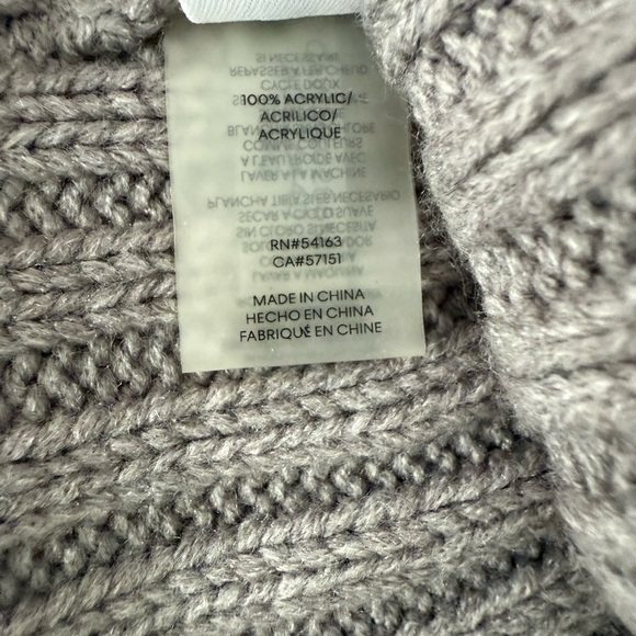 CALVIN KLEIN BEANIE TOQUE WOMEN’S ONE SIZE KNIT ACRYLIC BLEND LINED POM - Picture 3 of 8